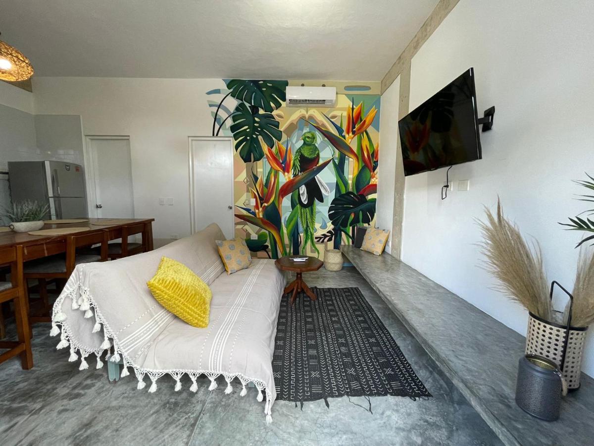 Katalox Jungle Lofts By Simply Comfort Tulum Centre Rooftop Patio & Pool Apartment Exterior photo